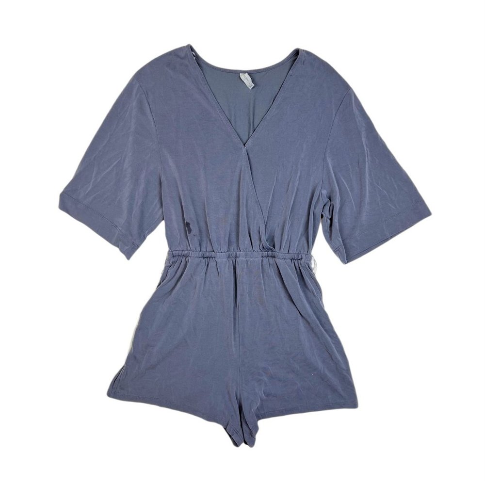 GENTLEFAWN Athleisure Short Sleeve Romper (Small)